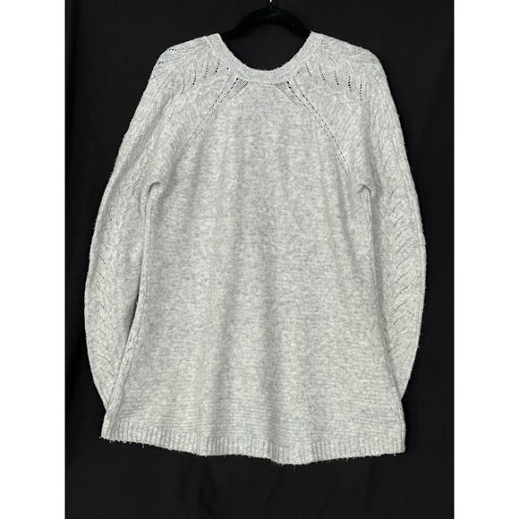 Nanette Lepore Tunic Sweater, Med, Gray,  Lightweight, Soft - Picture 6 of 8